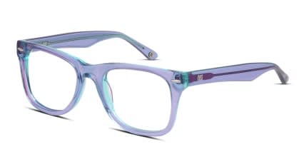 Muse M Classic Purple, Green, Multicolor glasses - Purple / Green / Multicolor - Angle View