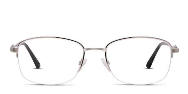 Amelia E. Kendal Silver Eyeglasses | Includes FREE Rx Lenses
