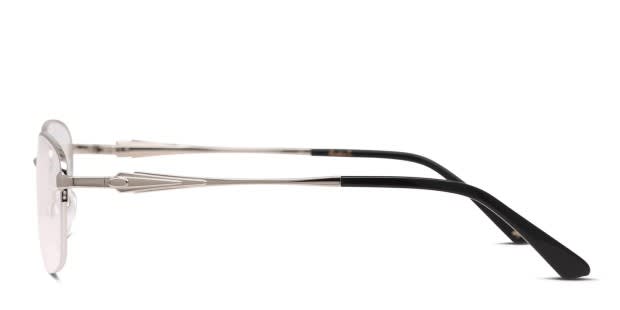 【Semicolon eyewear】Julien Silver Glasses MUSINSA | SEMICOLON EYEWEAR Julien Silver Glasses (Blue