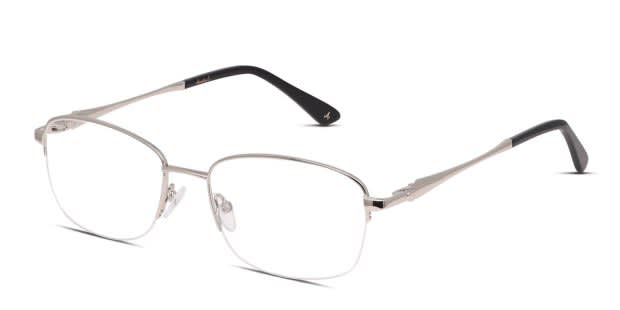Amelia E. Kendal Silver Eyeglasses | Includes FREE Rx Lenses