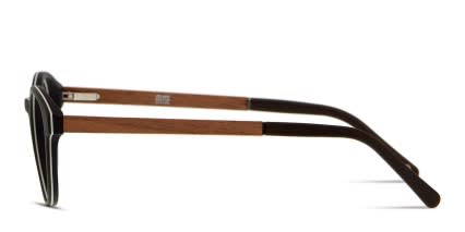 Muse Wild Green/Black/Brown glasses - Green / Black - Side View