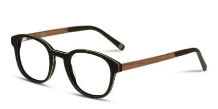 Muse Wild Green/Black/Brown glasses - Green / Black - Angle View