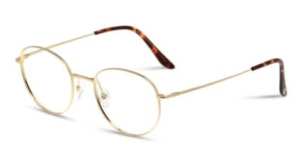 Ottoto Nettuno Gold glasses - Gold - Angle View