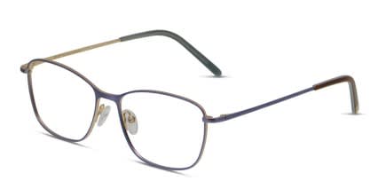 Ottoto Manner Purple/Gold glasses - Purple / Gold - Angle View