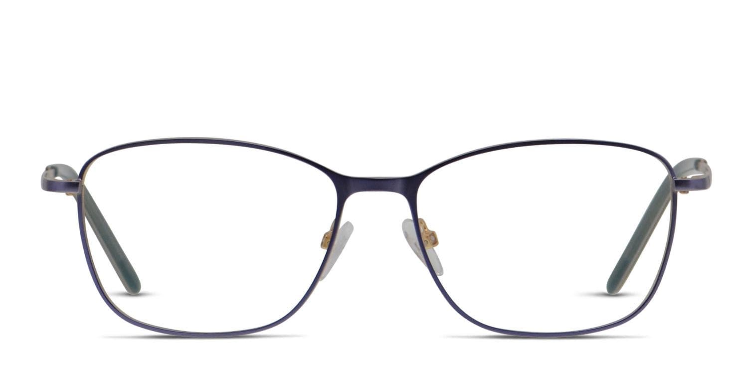 Ottoto Manner Purple/Gold glasses - Purple / Gold - Frontal View