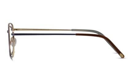Ottoto Manner Purple/Gold glasses - Purple / Gold - Side View
