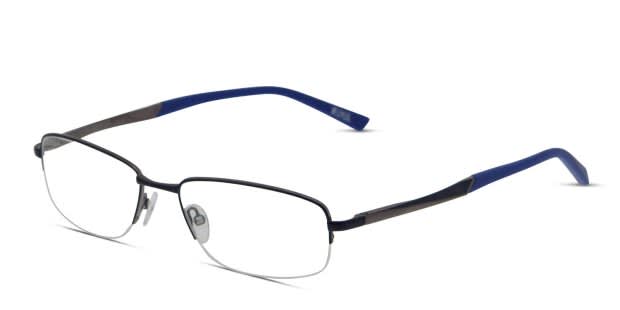 Revel High Gear Silver w/Blue Eyeglasses | Includes FREE Rx Lenses