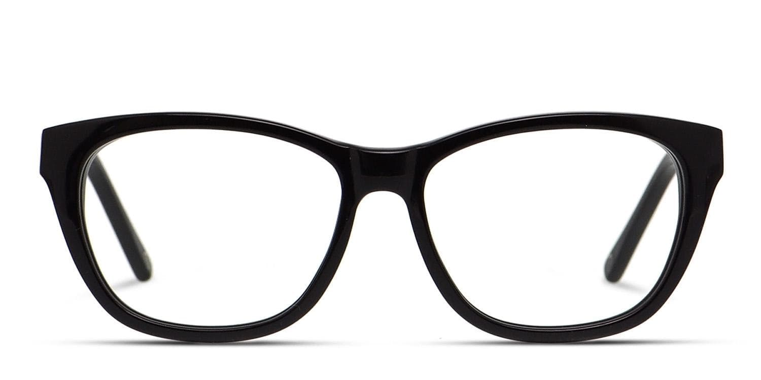 Muse Samson Shiny Black Eyeglasses | Includes FREE Rx Lenses