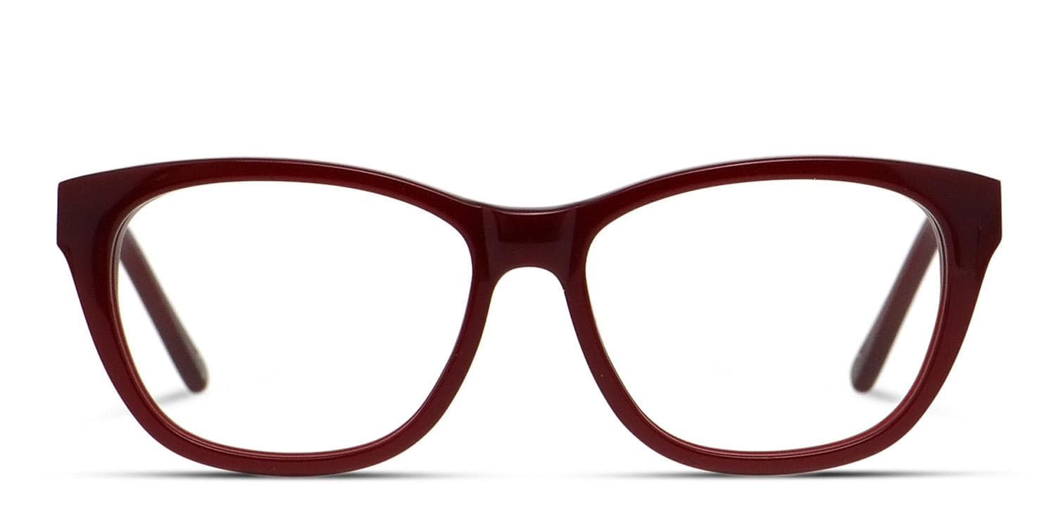 Muse Aligned Red glasses - Red - Frontal View