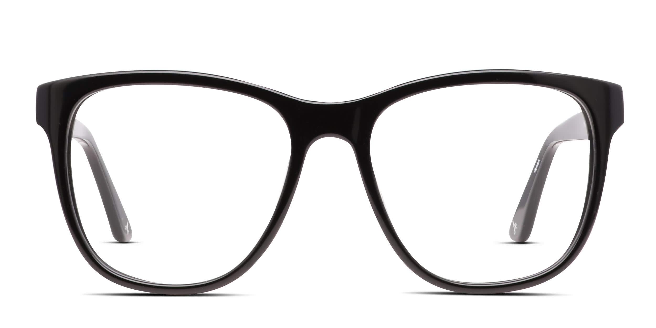 Amelia E. Tricia Shiny Black glasses - Shiny Black - Frontal View
