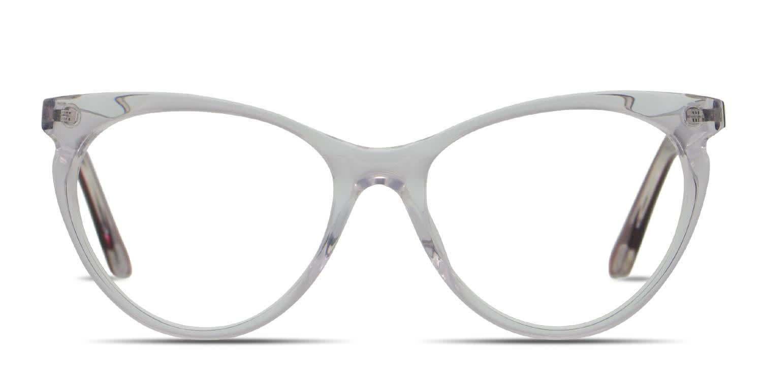Amelia E. Yvonne Clear w/Red glasses - Red / Clear - Frontal View