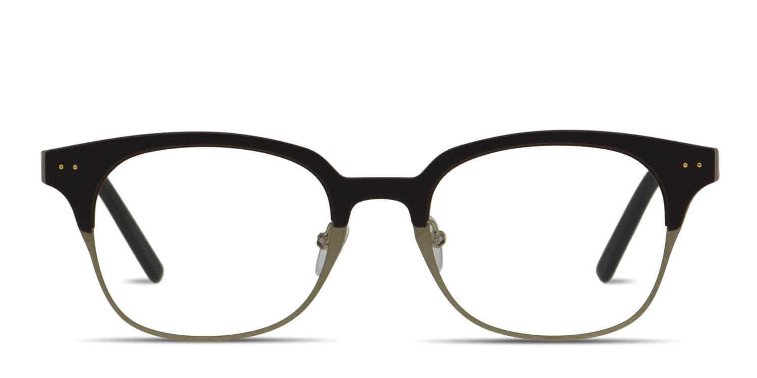 Ottoto Savoy Brown, Green glasses - Brown / Green - Frontal View