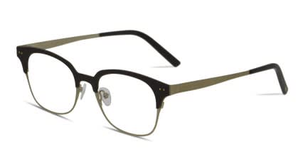 Ottoto Savoy Brown, Green glasses - Brown / Green - Angle View