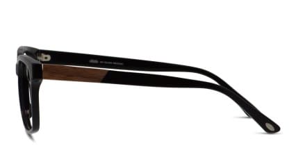 Ottoto Emiliano Shiny Black glasses - Shiny Black - Side View