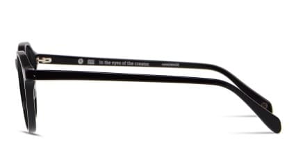 Muse Florida Shiny Black glasses - Shiny Black - Side View