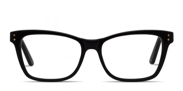 Muse Hawaii Shiny Black Eyeglasses Includes FREE Rx Lenses