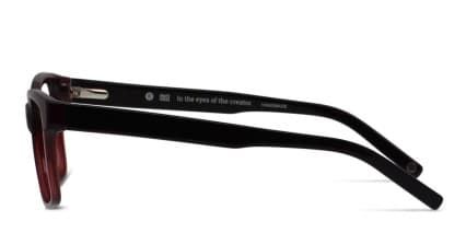 Muse Minnesota Red, Black glasses - Black / Red - Side View