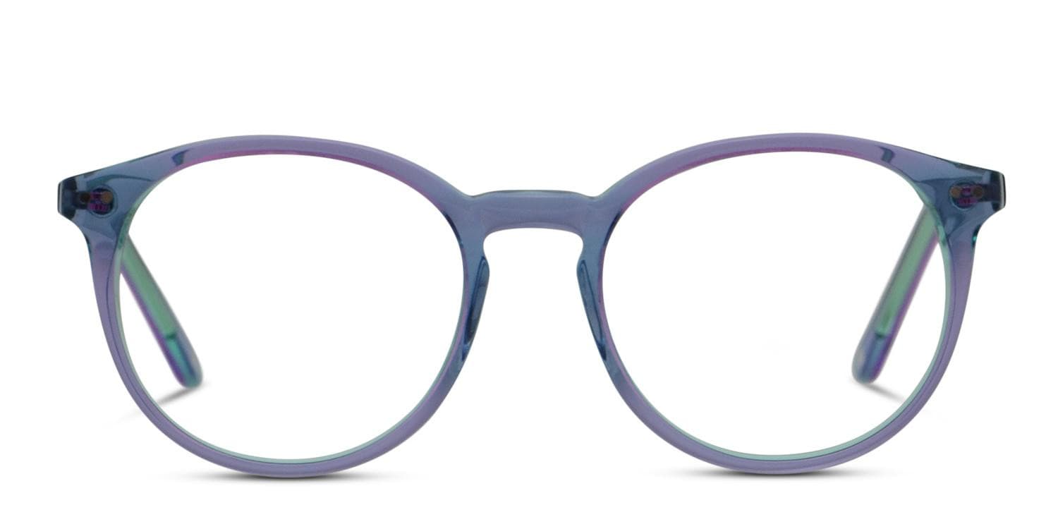 Muse Byers Purple, Green, Multicolor glasses - Purple / Green / Multicolor - Frontal View