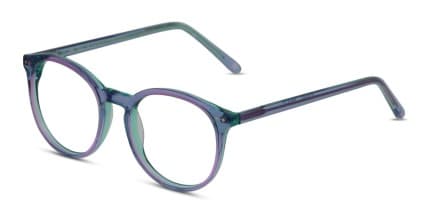 Muse Byers Purple, Green, Multicolor glasses - Purple / Green / Multicolor - Angle View