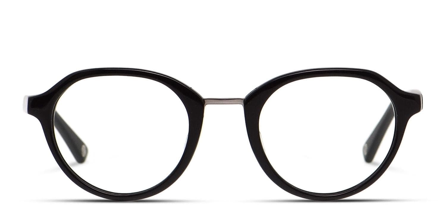 Muse Earp Shiny Black glasses - Shiny Black - Frontal View
