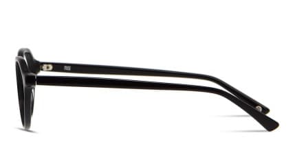 Muse Earp Shiny Black glasses - Shiny Black - Side View