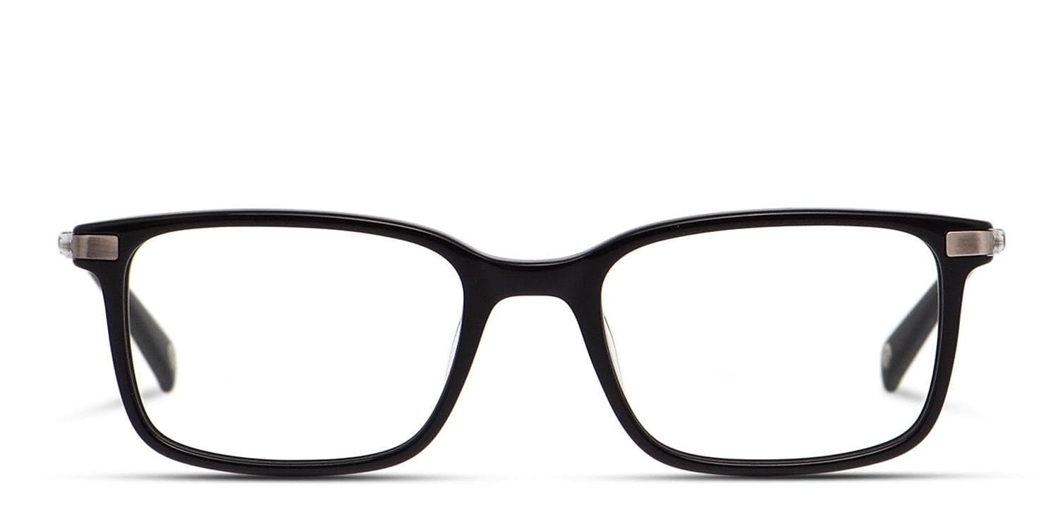 Muse Hitchcock Shiny Black glasses - Shiny Black - Frontal View