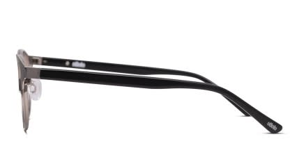 Ottoto Aodhan Black, Gunmetal glasses - Black / Gunmetal - Side View