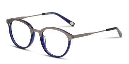 Ottoto Manuel Silver, Blue glasses - Blue / Silver - Angle View