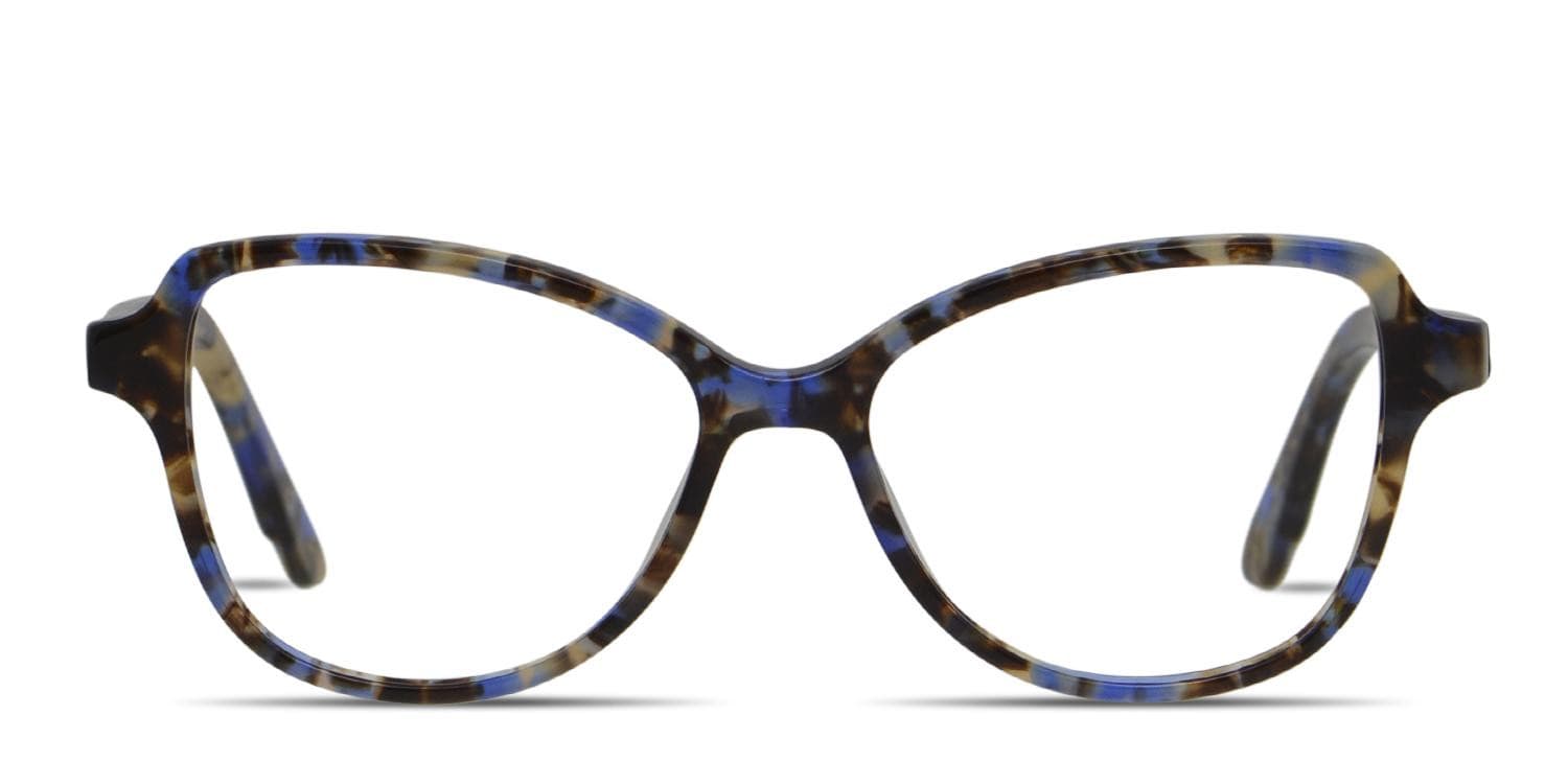 Amelia E. Mathilde Blue Tortoise glasses - Blue / Tortoise - Frontal View