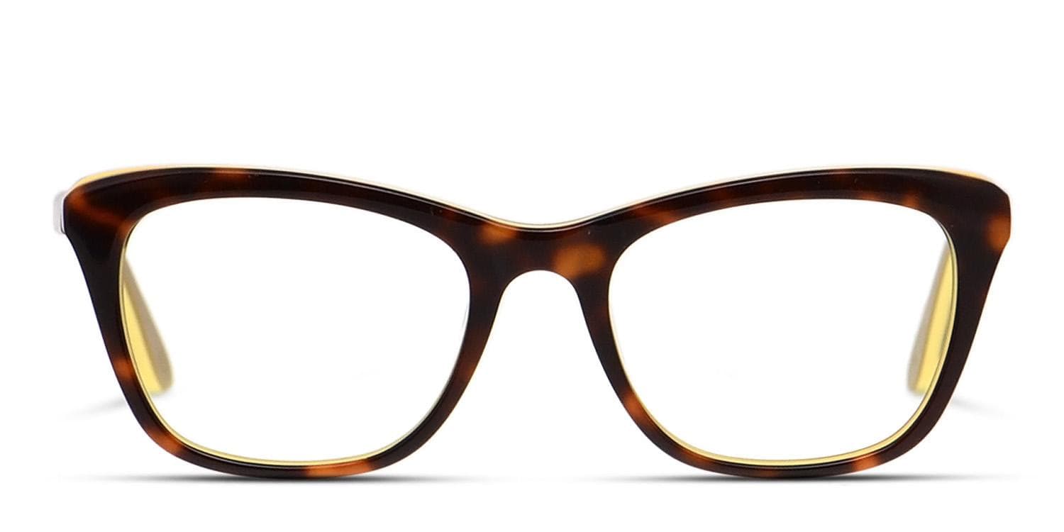 Amelia E. Silvia Tortoise/Beige glasses - Tortoise / Beige - Frontal View