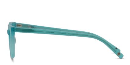 Muse Aileen Blue/Clear glasses - Blue / Clear - Side View