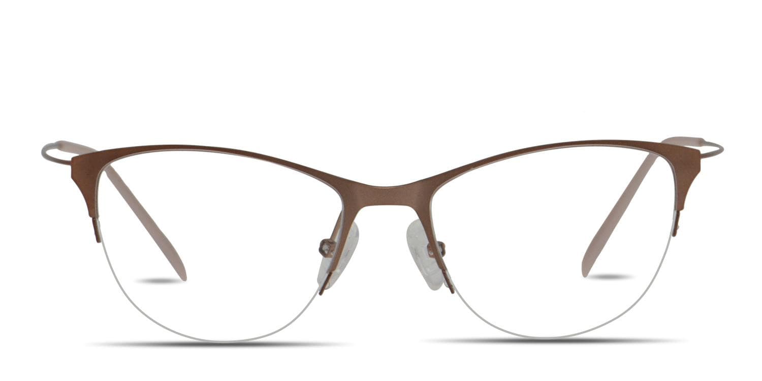 Ottoto Emanuele Rose Gold glasses - Rose Gold - Frontal View
