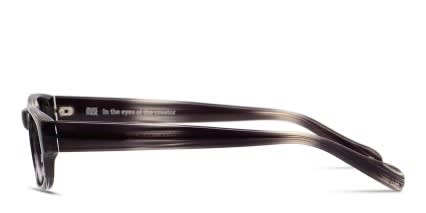 Muse Adler Black, Gray glasses - Black / Gray - Side View