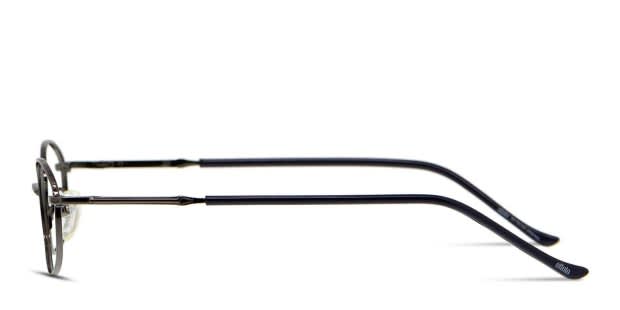 Kris Gunmetal w/Blue Eyeglasses | Includes FREE Rx Lenses