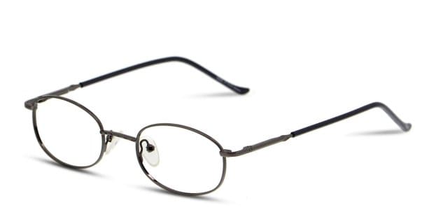 Kris Gunmetal w/Blue Eyeglasses | Includes FREE Rx Lenses