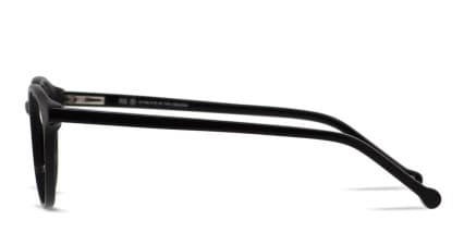 Muse Bedlam Shiny Black glasses - Shiny Black - Side View