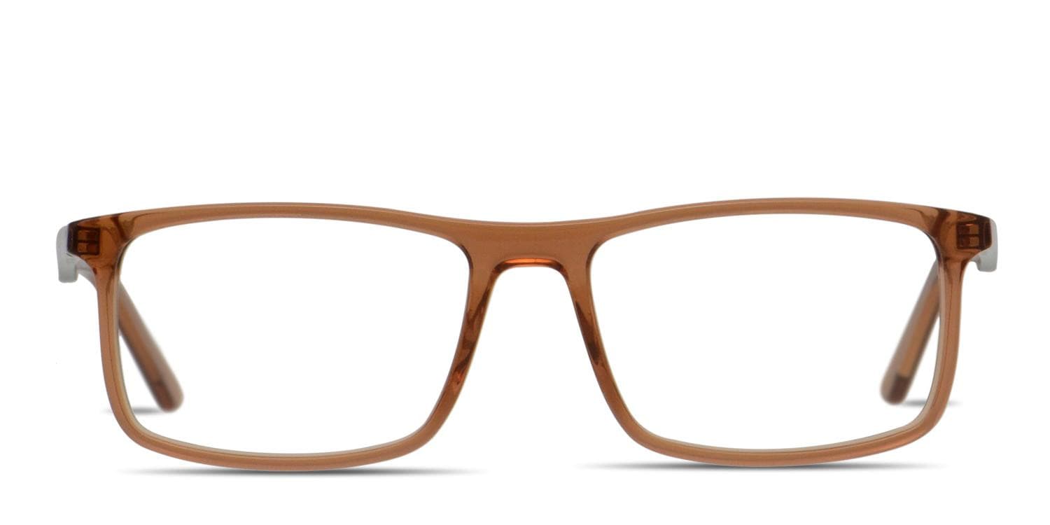 Revel H.C. Clear Brown glasses - Brown / Clear - Frontal View