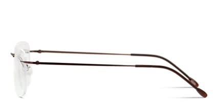 Denver Brown glasses - Brown - Side View