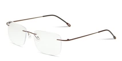Denver Brown glasses - Brown - Angle View