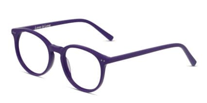 Muse Love Purple glasses - Purple - Angle View