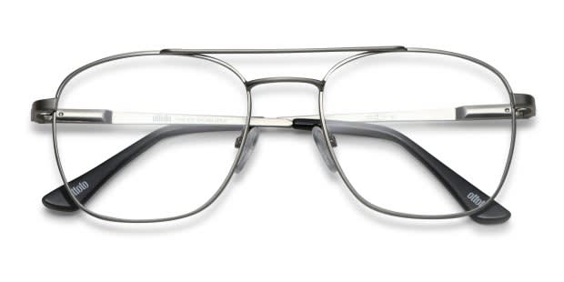 Ottoto Darcio Silver Eyeglasses | Includes FREE Rx Lenses