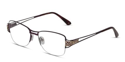 Amelia E. Kaia Purple glasses - Purple - Angle View