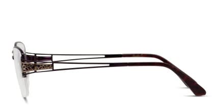 Amelia E. Kaia Purple glasses - Purple - Side View
