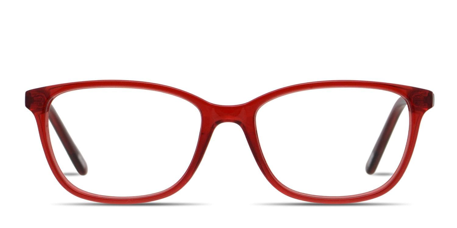Ottoto Mattia Red, Clear glasses - Red / Clear - Frontal View