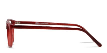 Ottoto Mattia Red, Clear glasses - Red / Clear - Side View