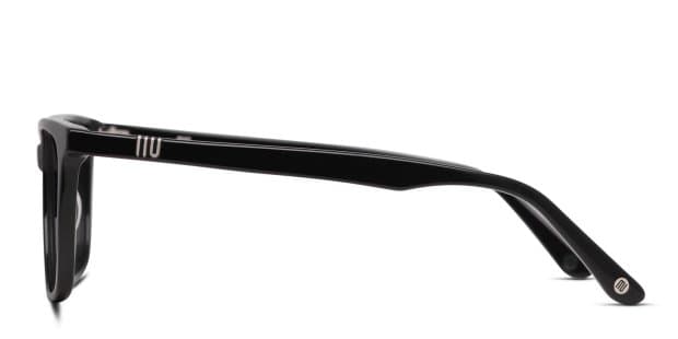 Muse Jojo Shiny Black Eyeglasses | Includes FREE Rx Lenses