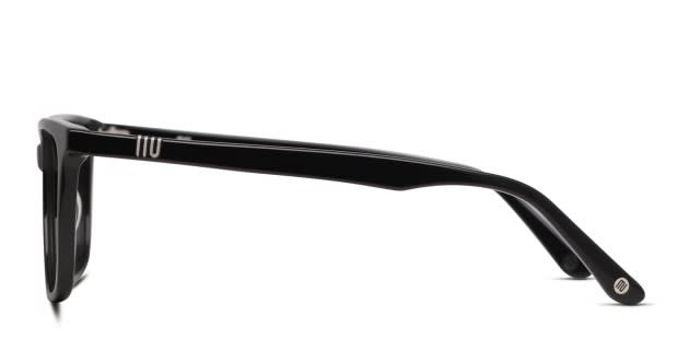 Muse Jojo Shiny Black Eyeglasses | Includes FREE Rx Lenses