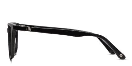 Muse Jojo Shiny Black glasses - Shiny Black - Side View