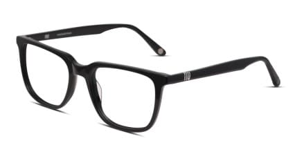 Muse Jojo Shiny Black glasses - Shiny Black - Angle View