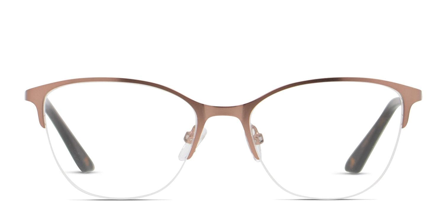 Amelia E. Amaya Rose Gold glasses - Rose Gold - Frontal View